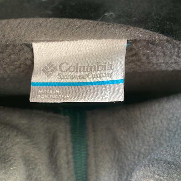 COLUMBIA cozy fleece zip up - Picture 3 of 4